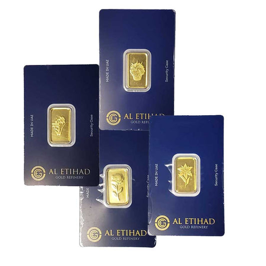 Al Etihad 100g Gold Bar