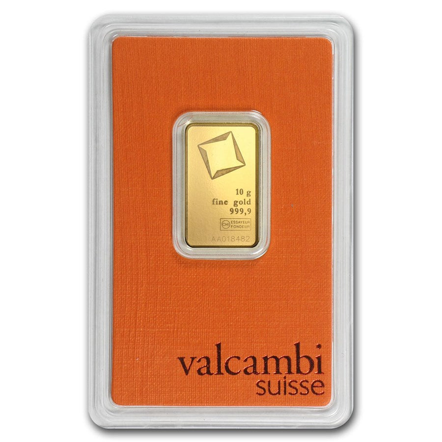 Valcambi 10g Gold Bar