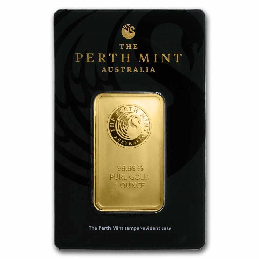 Perth Mint 1oz Gold Bar